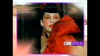 Dior by John Galliano AW 1997 CNN Style with Elsa Klensch [upl. by Akeryt387]