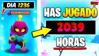 ¿Cuantas HORAS has JUGADO a BRAWL STARS 🤔⏰ [upl. by Bobette147]