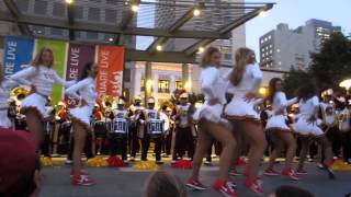 USC Band quotTuskquot Union Square San Francisco California 2014 [upl. by Bryce]