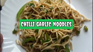 chilli garlic noodles noodlesindochinesechilligarlicnoodles noodles shortsreels easyrecipe [upl. by Stallworth]