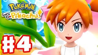 Pokemon Lets Go Pikachu and Eevee  Gameplay Walkthrough Part 4  Gym Leader Misty [upl. by Tnecillim]