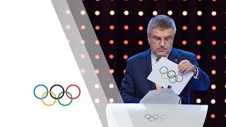 Announcement of the Host Cities for the 2022 Winter Olympics and 2020 Winter YOG [upl. by O'Reilly705]