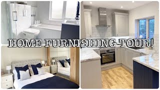 FURNISHED HOUSE TOUR UPDATE UK  HOME DECOR IDEAS ON A BUDGET  AFTER RENOVATION  LONDON 2020 [upl. by Hannaj]