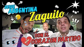 Desde Argentina Zaguito con el corazón partido [upl. by Htederem148]