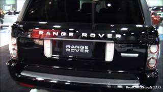 Black 2011 Range Rover Autobiography at 2011 Washington DC Auto Show [upl. by Eciram]