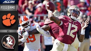 Clemson vs Florida State Full Game  2018 ACC Football [upl. by Alben]