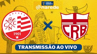 Náutico x CRB ao vivo  Transmissão ao vivo  Copa do Nordeste 2024 [upl. by Uhayile]