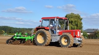 Schlüter super 1250vl special amp VDW cultivator  werktuigendagen Oudenaarde [upl. by Anaillil]