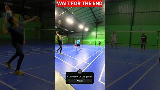 Battle at the Net The Thrilling Badminton Showdown badminton sports [upl. by Elmo]