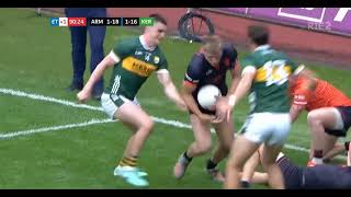 INSPIRATIONAL RIAN ONEILL CATCH  ARMAGH V KERRY  2024 ALL IRELAND FOOTBALL SEMIFINAL [upl. by Fair]