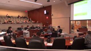 Cannon Bike Lanes Debate March 19 2014 [upl. by Aneleairam]