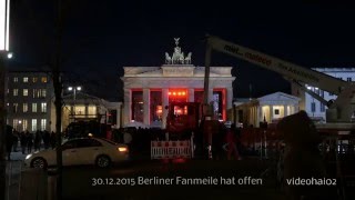 Silvester 201516 Die größte Partymeile Deutschlands Terrorwarnung [upl. by Darcee]