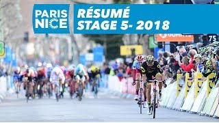 Résumé  Étape 5  ParisNice 2018 [upl. by Harday570]