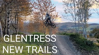 Glentress New Mountain Bike Trails  First Visit [upl. by Nahbois316]