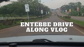 Entebbe Drive Vlog 4K HDR  Driving from Victoria Mall Entebbe to Kampala 1 [upl. by Emor]