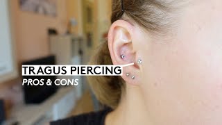 Pros amp Cons Tragus Piercing [upl. by Enreval515]