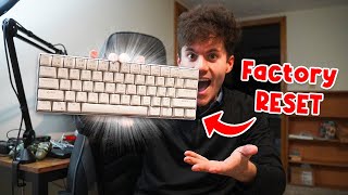 How to FACTORY RESET your 60 keyboard [upl. by Zelma694]