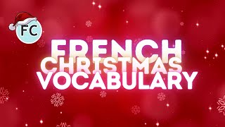 French Christmas Vocabulary frenchvocabulary learnfrench [upl. by Marbut]