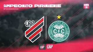 Athletico Paranaense x Coritiba  Paranaense Sub20  TRANSMISSÃO EM ÁUDIO [upl. by Anem838]