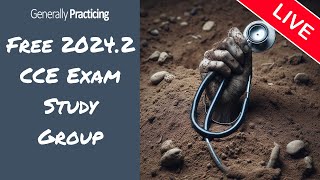 RACGP CCE Study Group Livestream  Oct 2 2024  Generally Practicing  20242 LS1 [upl. by Avaria]