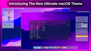 Introducing The New Ultimate MacOS Theme For Windows 2024 [upl. by Jaworski931]