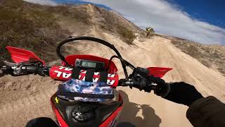 First Ride on UNCORKED 2023 Honda CRF450X [upl. by Thorbert]