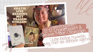 TWEELINGZIELEN 🕊️ 1212 Engelenpoort “heilig huwelijk weg met die dubbele agenda”  GRATIS LIVE [upl. by Eidassac667]