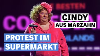 Cindy aus Marzahn  An der Wursttheke kleben  Die besten Comedians Deutschlands [upl. by Ahsilat]