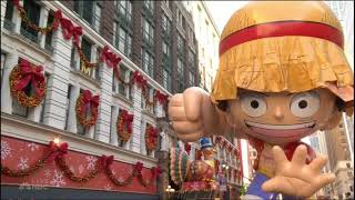 Monkey D Luffy in The 97th Annual Macys Thanksgiving Day Parade 2023  NBC Broadcast [upl. by Nagek]