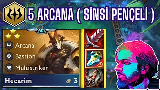 5 Arcana Ahri Hecarim  Çok Acayip Build Değişik Bi At [upl. by Marena]