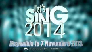 Lets Sing 2014  Trailer Wii  Wii U [upl. by Tibbs]