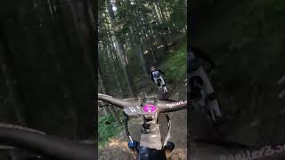 Schöneben 🔥 Nauders‘ finest Trail geilerBoden mtb mountainbike girl enduro [upl. by Ecinaj]