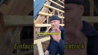 Vertrau mir Zollstocktrick für die Baustelle handwerk tricks shorts tips howto [upl. by Vivien]