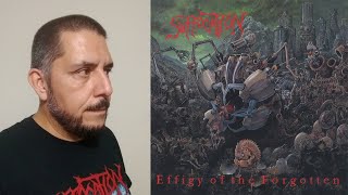 SUFFOCATION  Effigy Of The Forgotten ÁLBUM CLÁSICO comentario reseña [upl. by Questa]