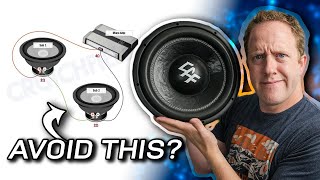 Should you AVOID this subwoofer wiring style SERIES Issues Explained [upl. by Northington]