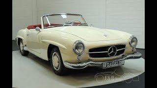 MercedesBenz 190 SL 1955 VIDEO wwwERclassicscom [upl. by Lauritz]