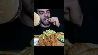 Burger King Mukbang ASMR shorts asmrfood foodasmr mukbang [upl. by Ken]