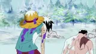 HD Luffy and Bon Clay vs Wolves  Haki   English Sub [upl. by Adnamar]