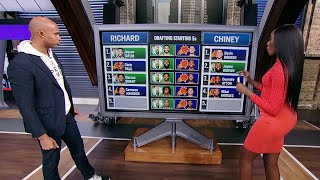 RJ amp Chiney DRAFT their Fantasy Suns amp Celtics Starting 5 👀 Who won  NBA Today [upl. by Rothstein]