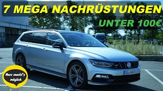 BudgetUpgrade Diese Nachrüstungen unter 100€ verleihen deinem VW Passat B8 Golf 7 uvm neuen Glanz [upl. by Atinav399]