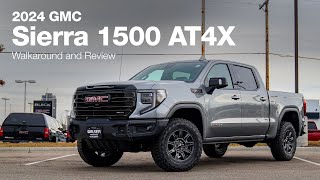 2024 GMC Sierra 1500 AT4X  Walkaround and Review [upl. by Lorne336]