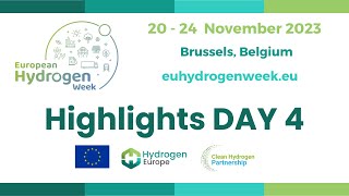 European Hydrogen Week 2023  Highlights Day 4 [upl. by Suivatco]