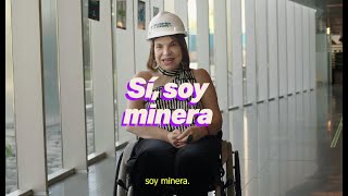 Sí soy miner  Carolina García La diversidad la cuidamos entre todos [upl. by Fortunia]