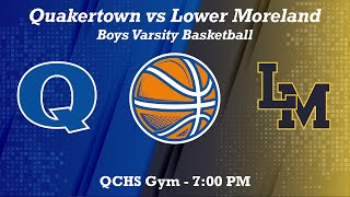 Boys Varsity Basketball  QCHS v Lower Moreland [upl. by Maclean]