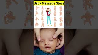 बच्चों की मालिश कैसे करें babymassage babymassageoil shorts [upl. by Eelannej]