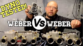 Which Is Best Ford Pinto Carb Edition  3236 DGAV Vs 4045 DCOE Weber [upl. by Nealah]