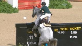 Team horse jumping crashes  from Universal Sports [upl. by Reginald]