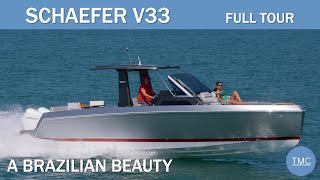 Schaefer V33  super yacht tender or stunning day boat  you decide  The Marine Channel [upl. by Nicolella]