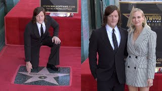 Norman Reedus honored with Star on the Hollywood Walk of Fame [upl. by Rolph915]