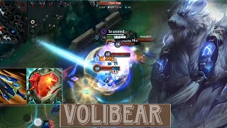 NEW SEASON 14 HERATSTEEL WILD RIFT VOLIBEAR IS INSANE [upl. by Atteugram61]